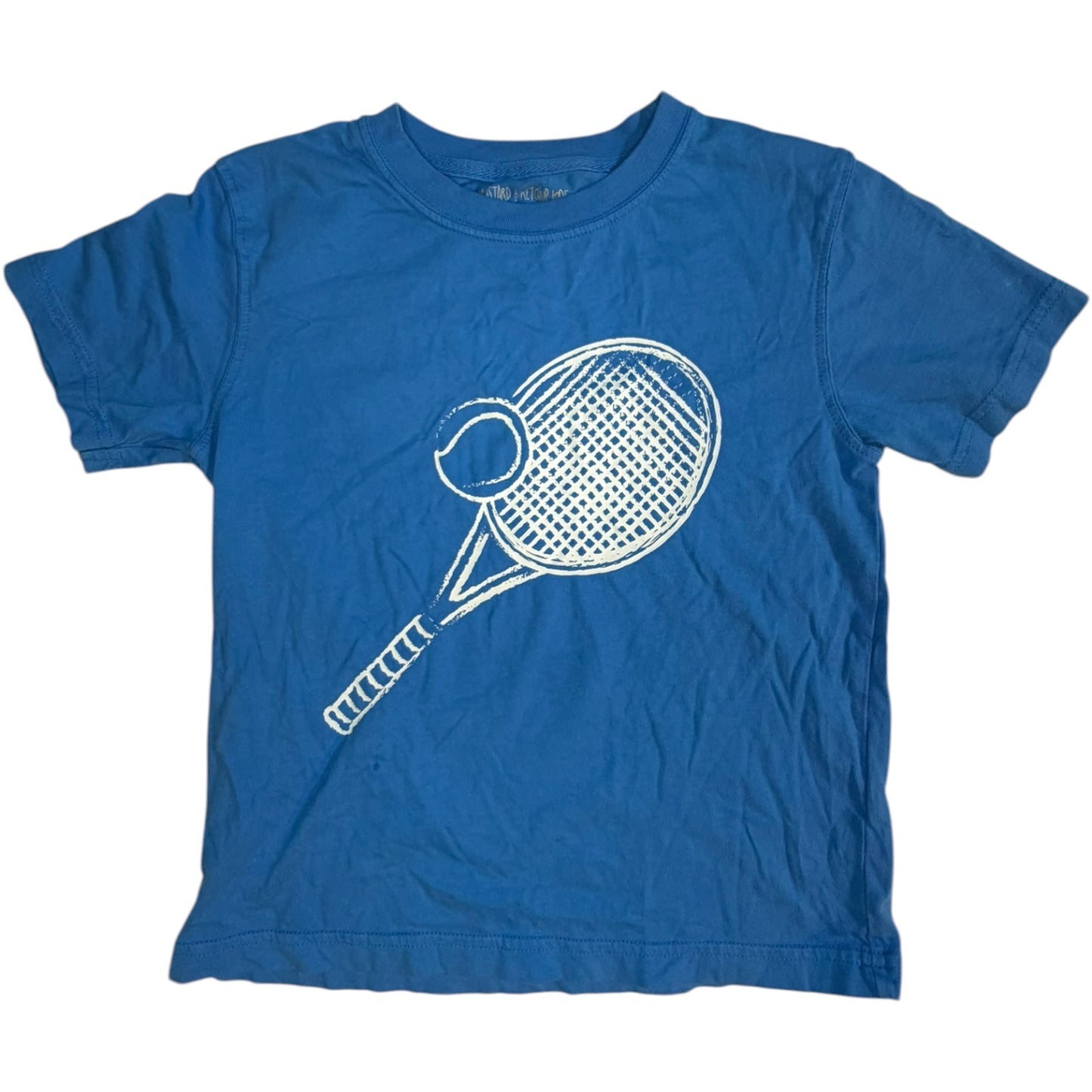 Small | Mustard and Ketchup Kids | Blue Tennis Shirt | EUC