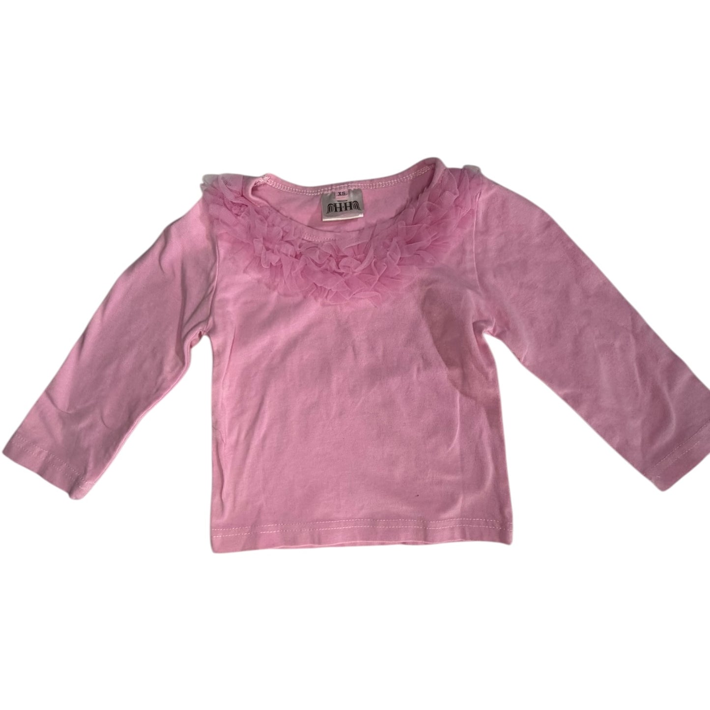 2T | Pink Ruffle Blouse | GUC