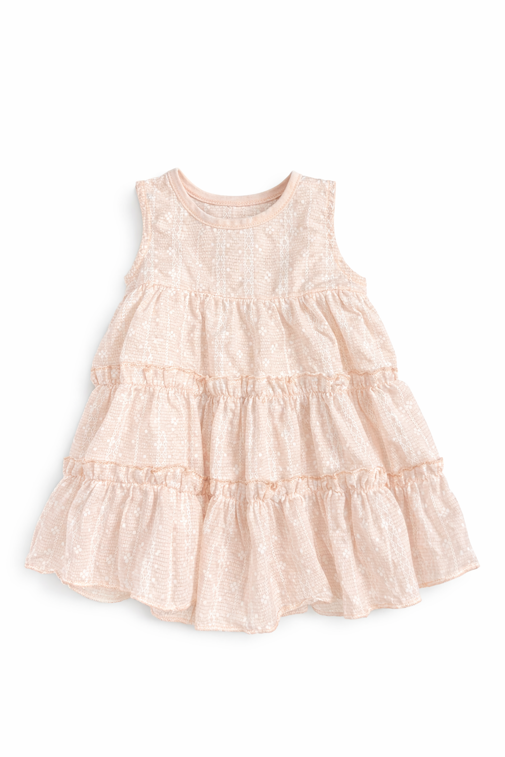 Est. Size 3-6M | Shein | Pink Ruffle Dress | EUC
