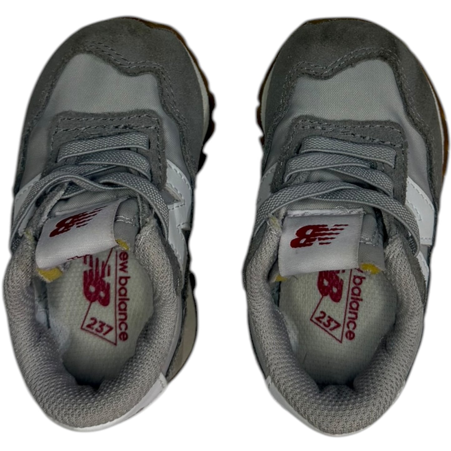 Size 4 | New Balance | Grey and White Sneakers | GUC