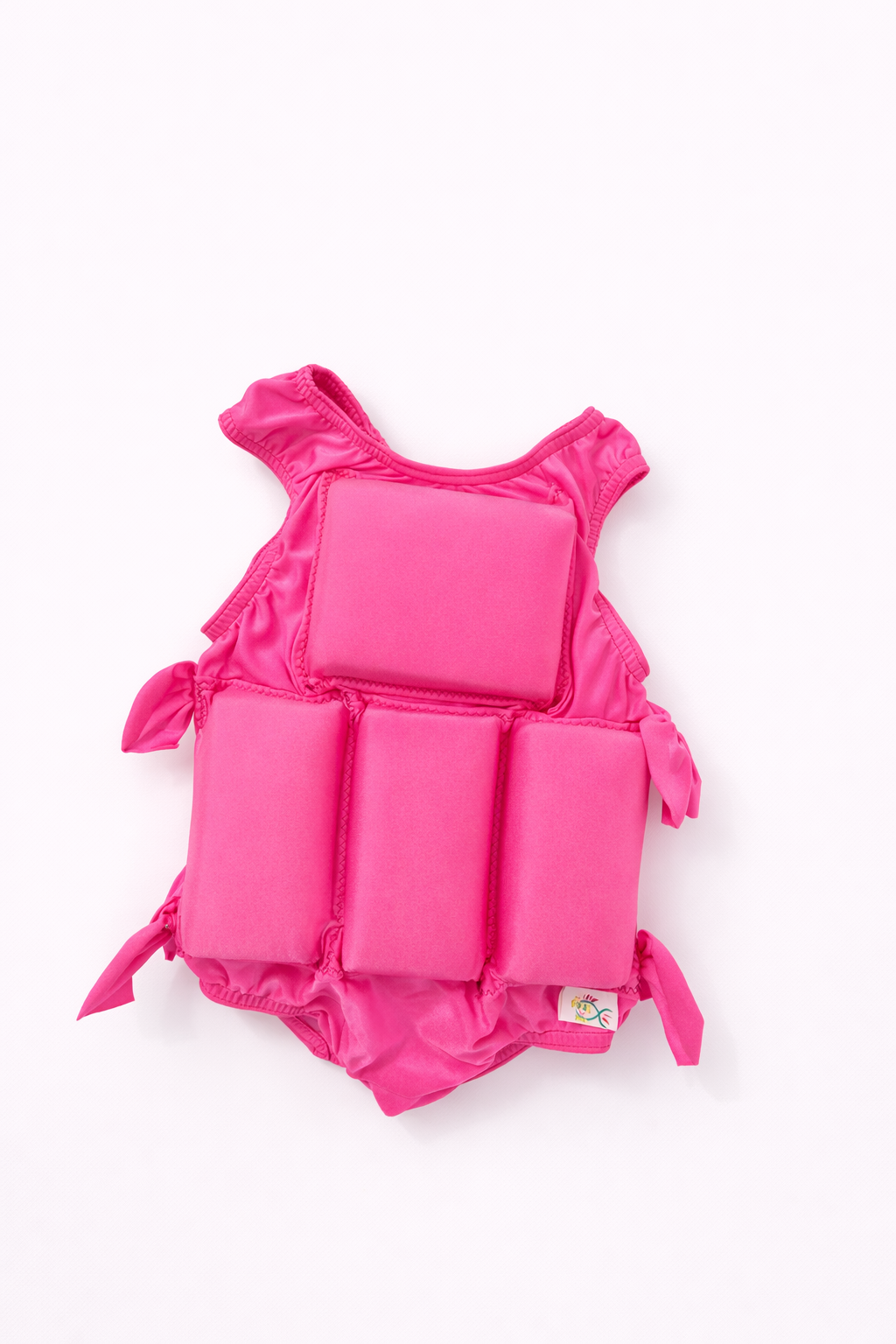 XS (20-30 lbs) | My Pool Pal | Hot Pink Flotation Suit | EUC