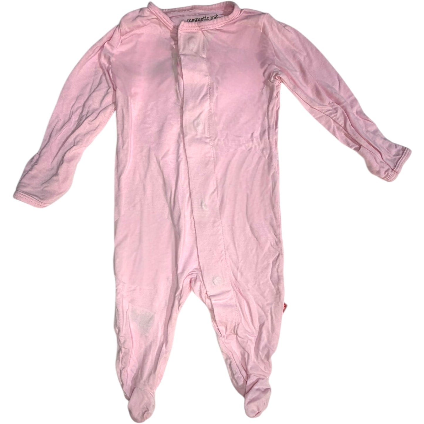 Size 0-3M | Magnetic Me | Light Pink Bamboo Sleeper | GUC