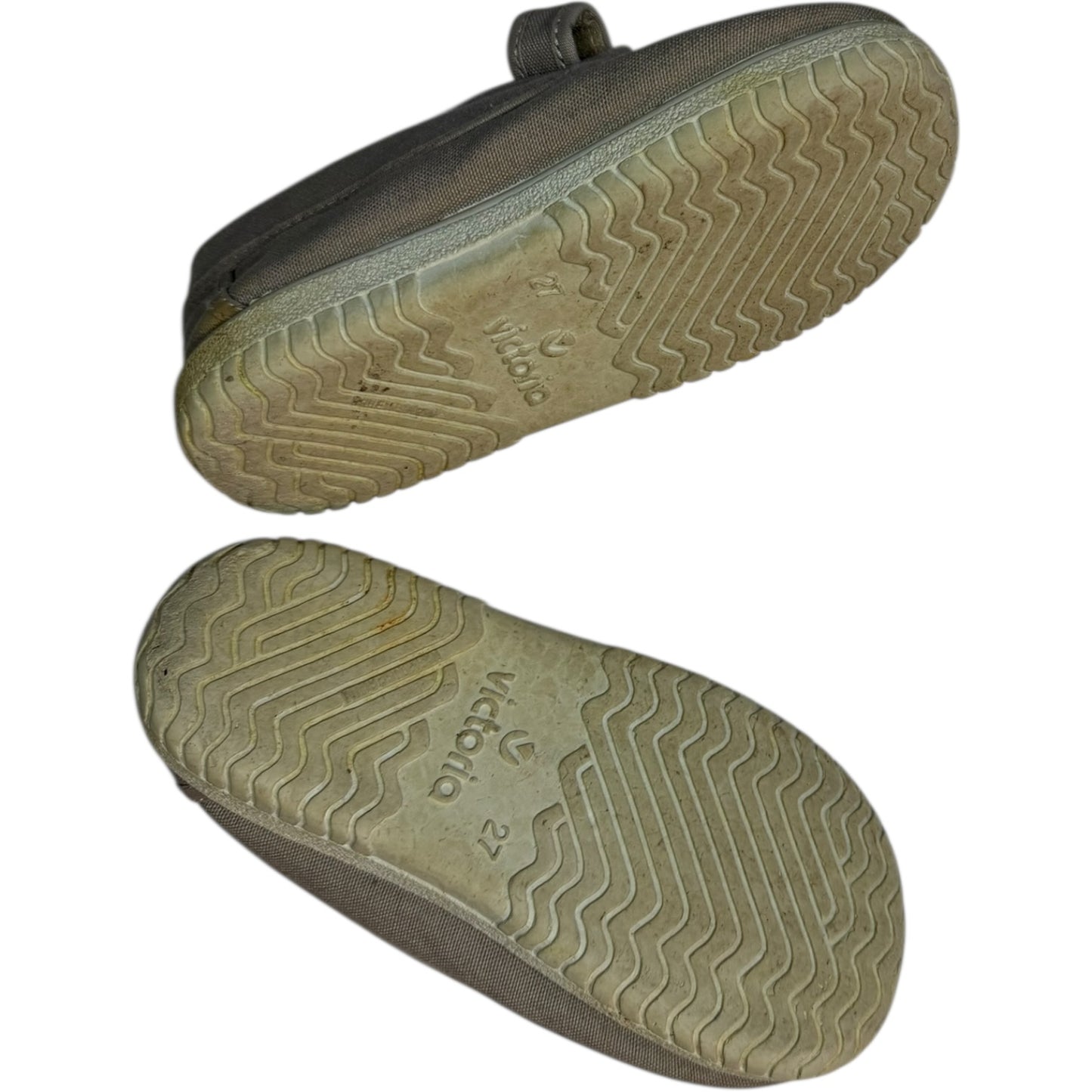 Size 27 (EU) | Victoria | Gray Canvas Sneaker | GUC