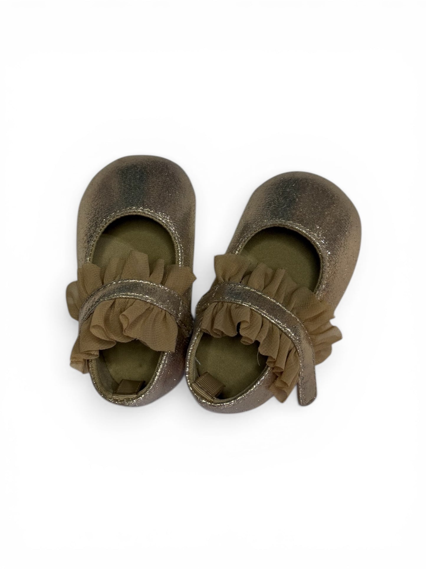 Size 2 | Gold Glitter Slipper | NWOT