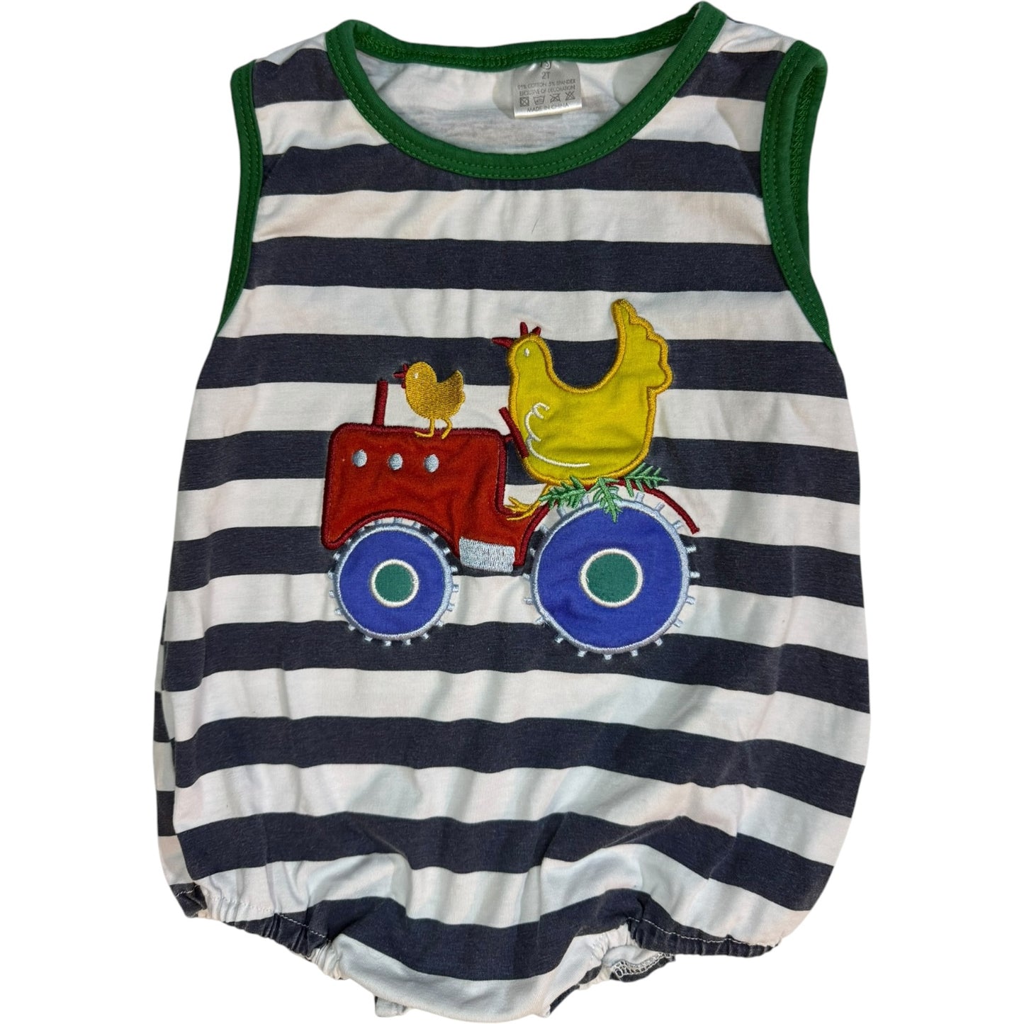 2T | Blue & White Striped Bubble | Play