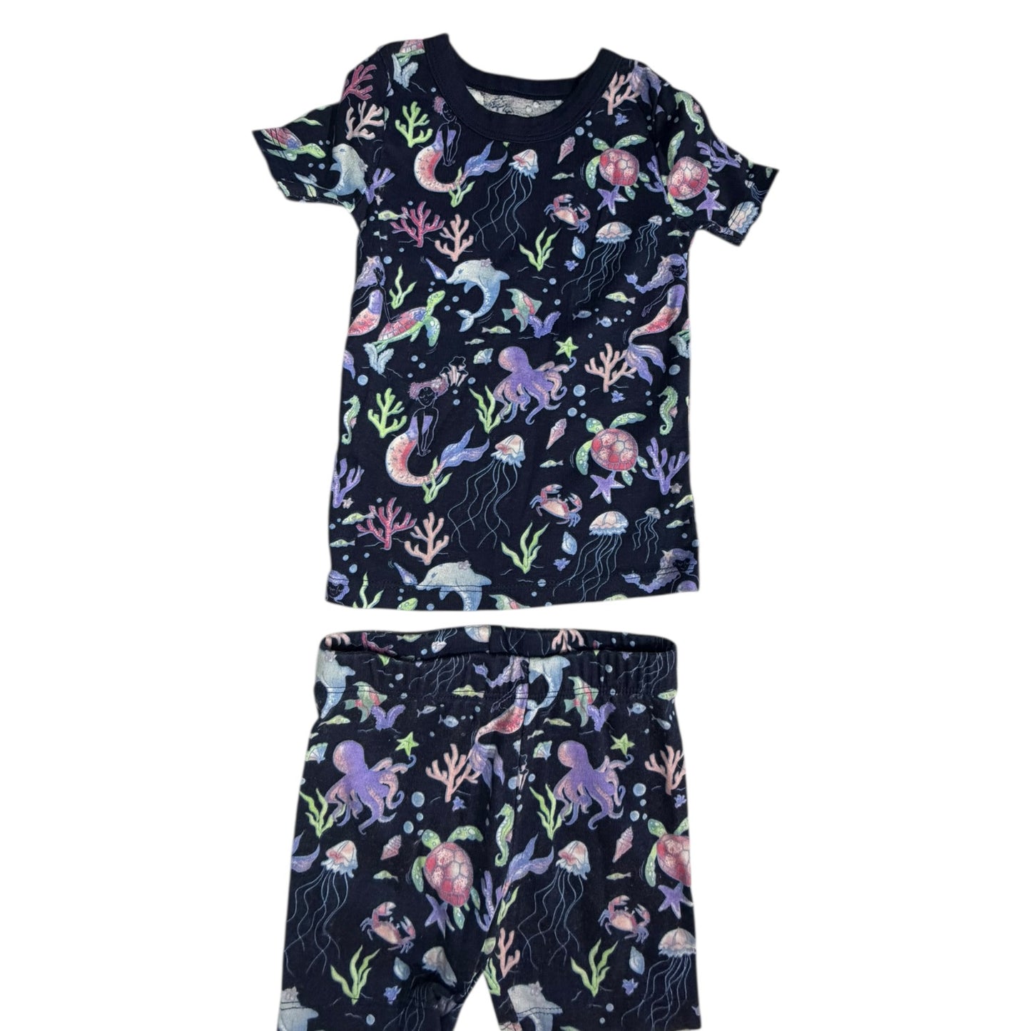 2T | Member's Mark | Blue Ocean Organic Cotton Pajamas | GUC