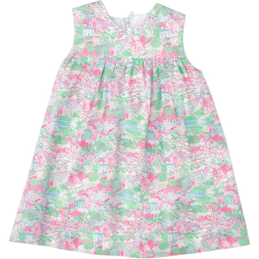 Size 3T | Beaufort Bonnet Company McFerran Frock | Beasley Blooms | EUC