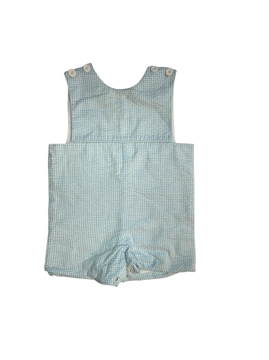 24M | Remember Nguyen | Blue & White Gingham Shortall | GUC