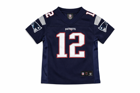 Size 4T | NFL Team Apparel | Patriots #12 Brady Jersey Uniform | GUC
