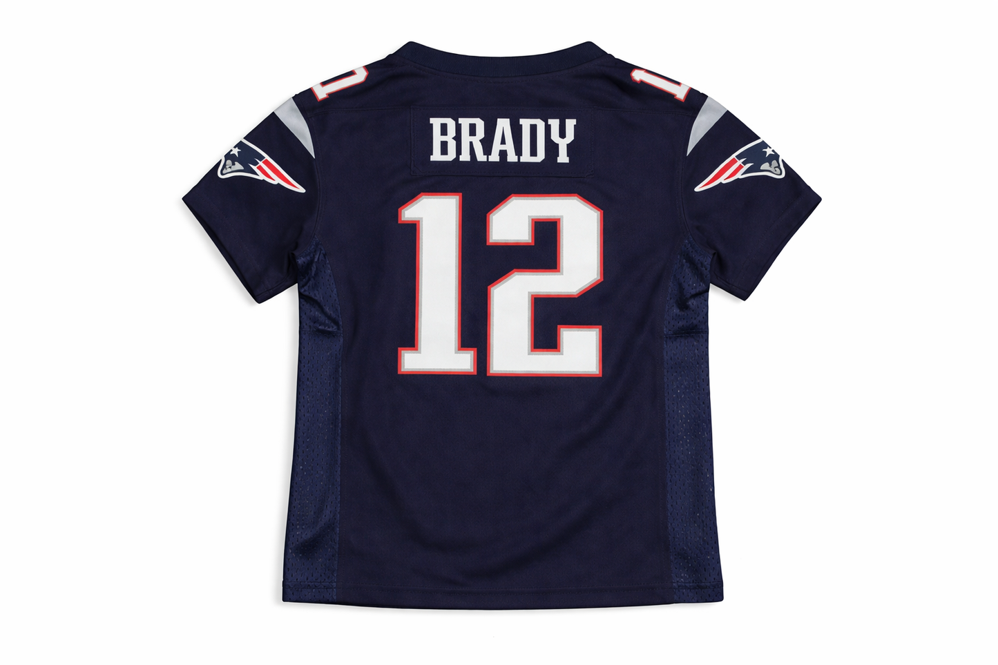 Size 4T | NFL Team Apparel | Patriots #12 Brady Jersey Uniform | GUC