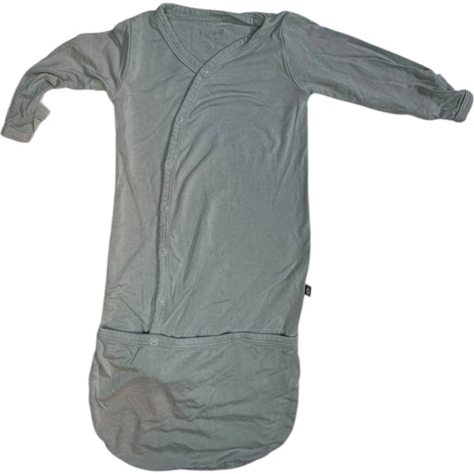 0-3M | Kyte Baby | Gray Snap Front Bamboo Bundler | GUC