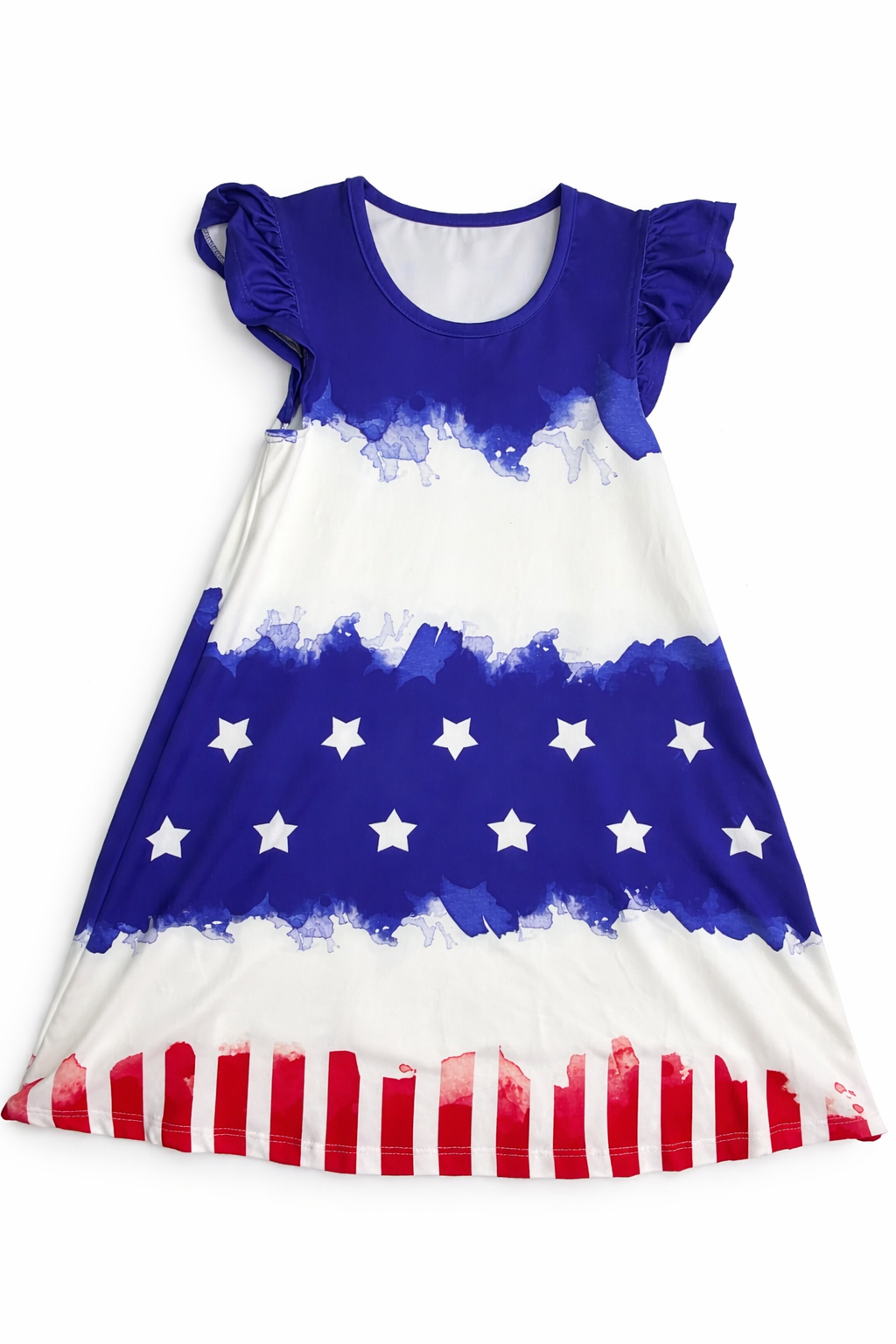 Size 8 | Millie Loves Lily | Stars & Stripes Dress | GUC
