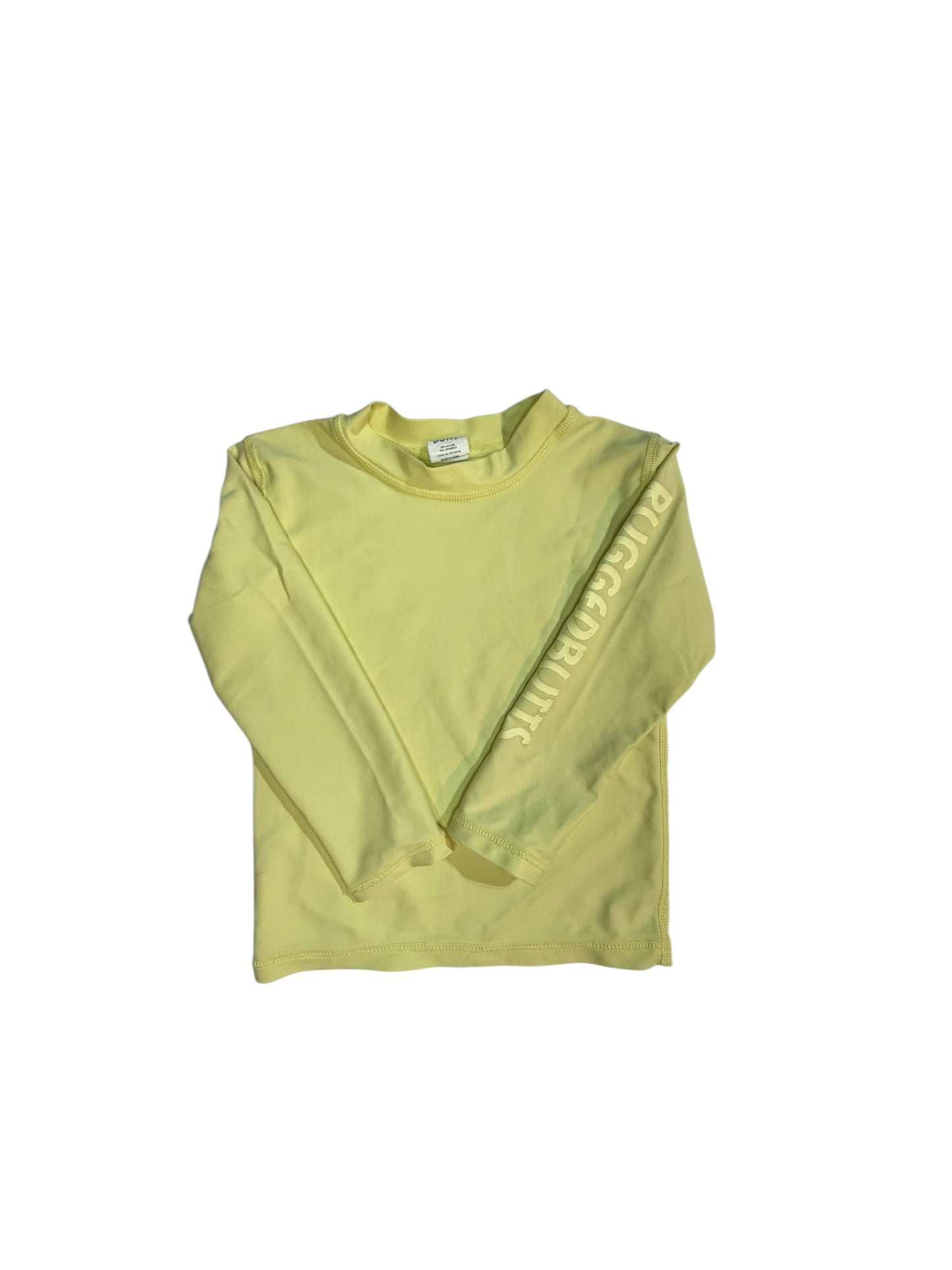 2T | Rugged Butts | Yellow Long-Sleeve Rash Guard Swim Shirt | EUC