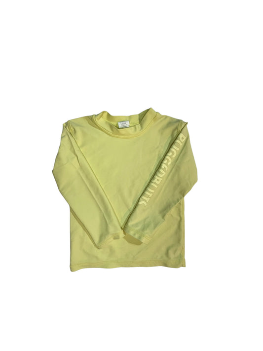 2T | Rugged Butts | Yellow Long-Sleeve Rash Guard Swim Shirt | EUC