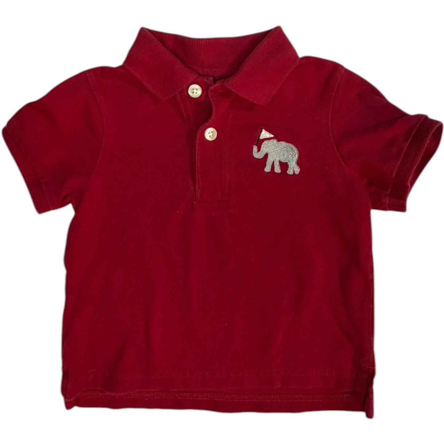 12-18M | The Children's Place | Red Big AL Polo | GUC