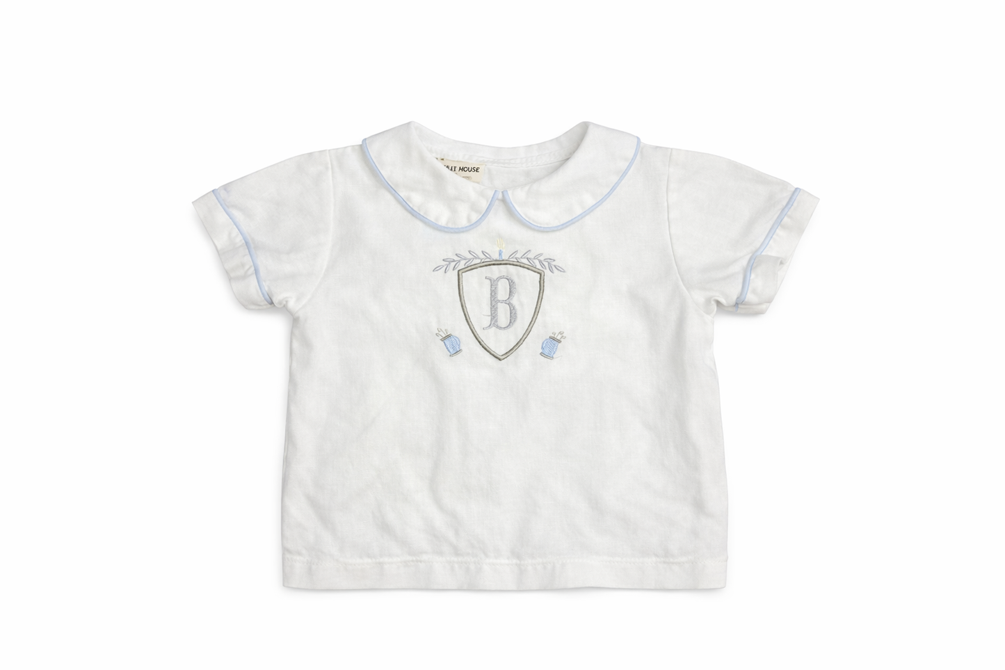 Size 4T | Lullaby Set | Peter Pan Button Down | Golf Club & B Crest | GUC