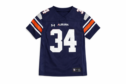 Size Youth Small | Under Armour | Auburn #34 Jersey | EUC