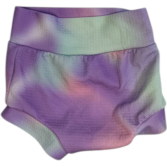 2T | Bella-Breez | Purple & Blue Tie Dye Shorts | EUC
