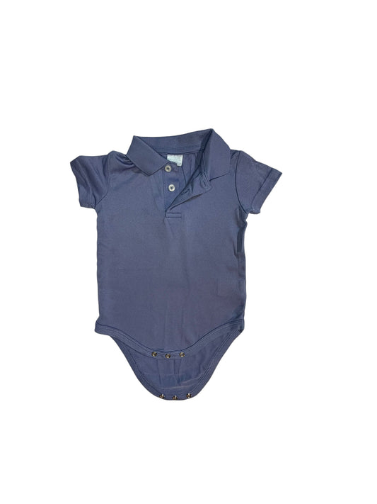 6M | Edgehill Collection | Blue Performance Polo Onesie | EUC