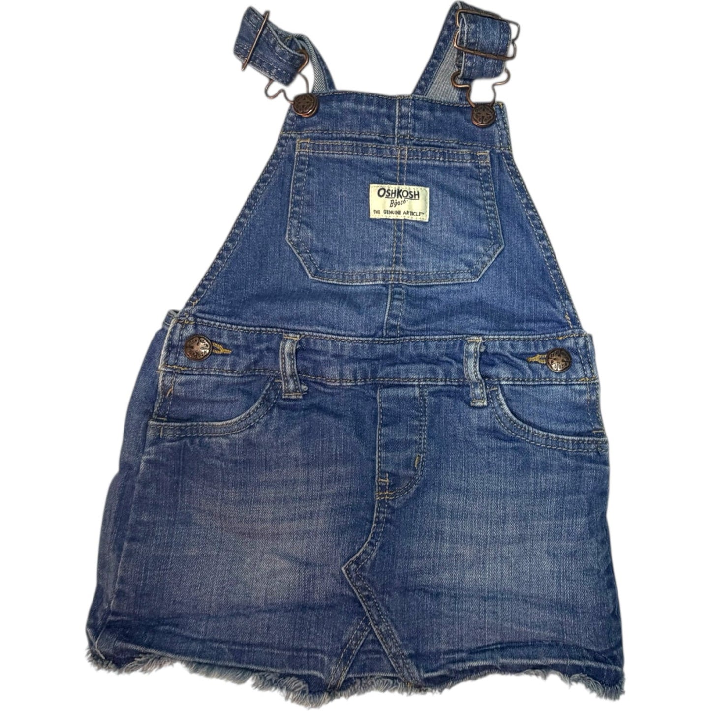 18M | OshKosh | Blue Jean Dress | EUC
