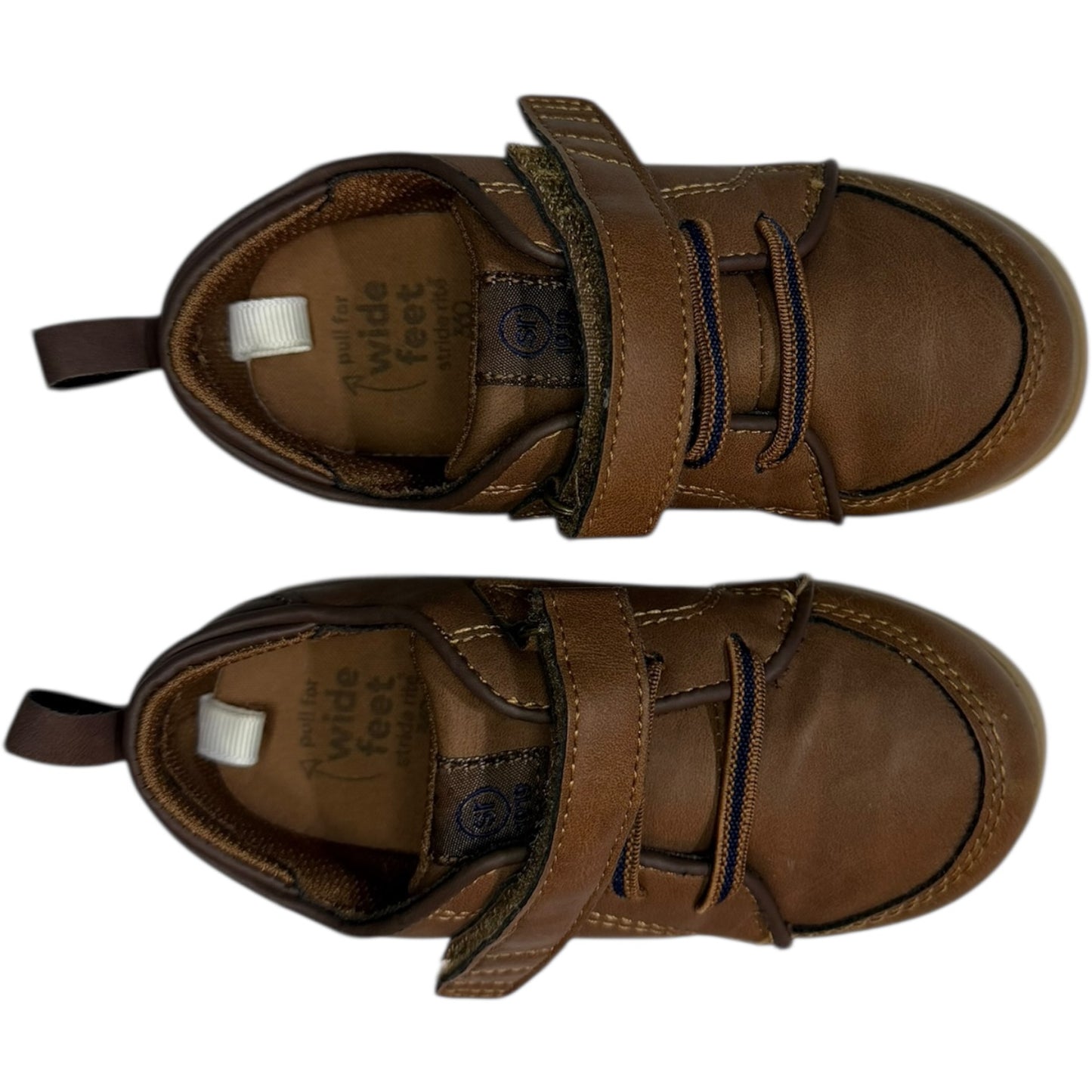 Size 8M | Stride Rite | Ethan Boys Brown Dress Shoe | EUC
