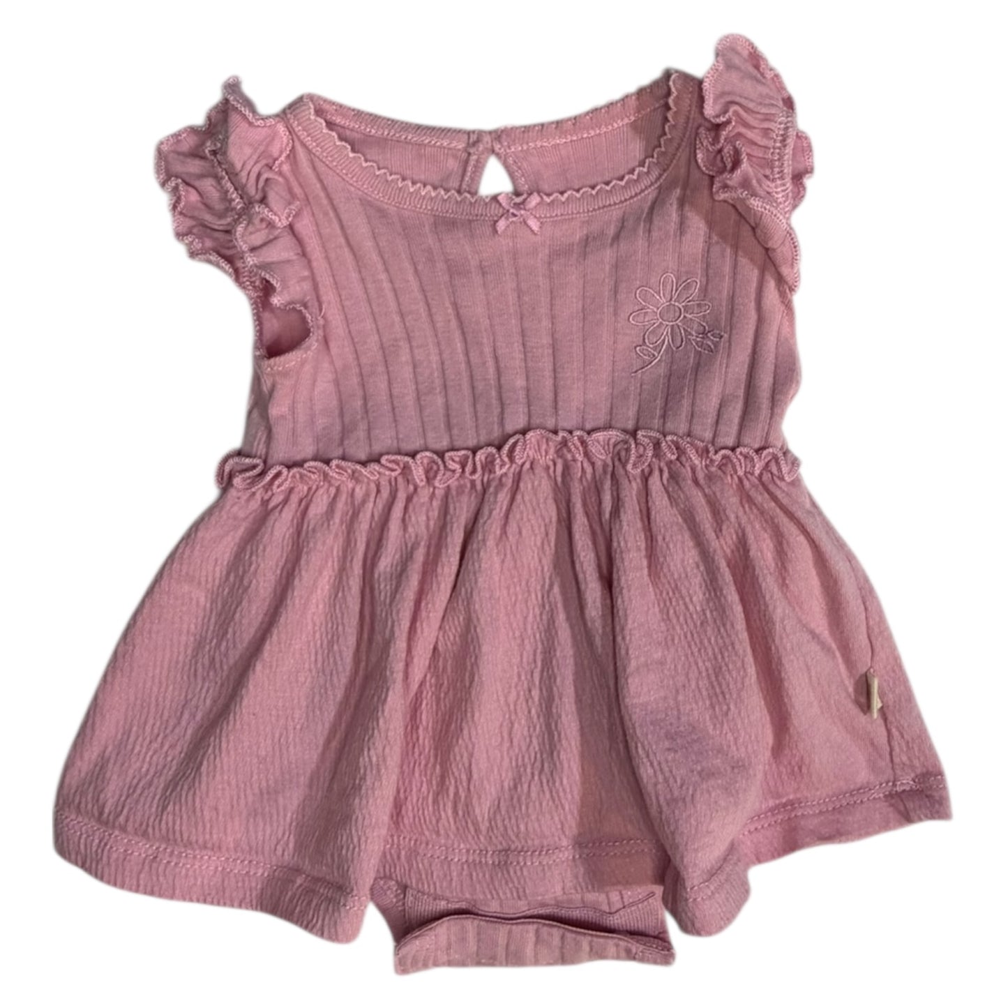 Sizes NB–3-6M | Pink & Floral Onesie Bundle Set | EUC/GUC
