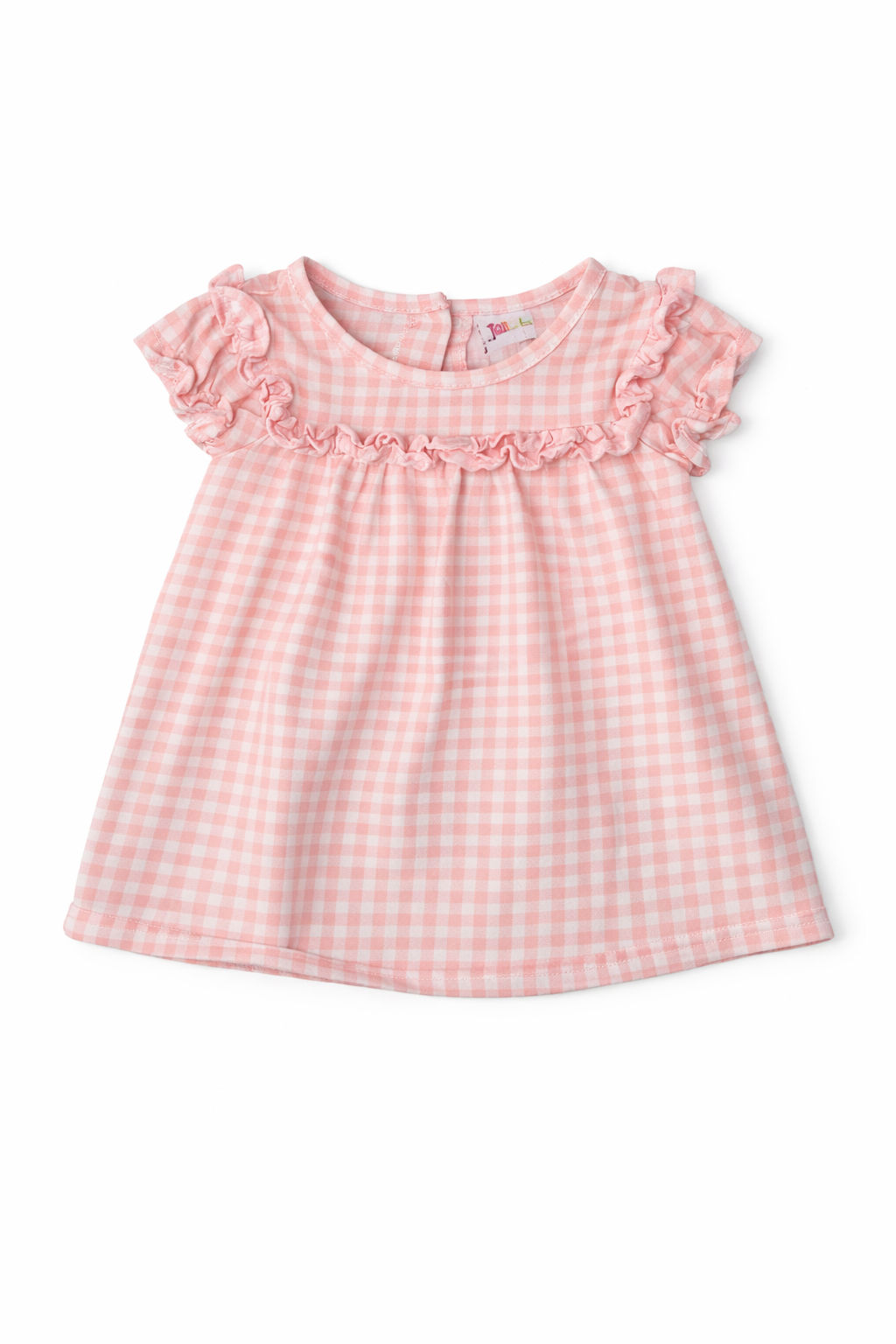 6M | Jellybean | Light Pink Gingham Dress | GUC