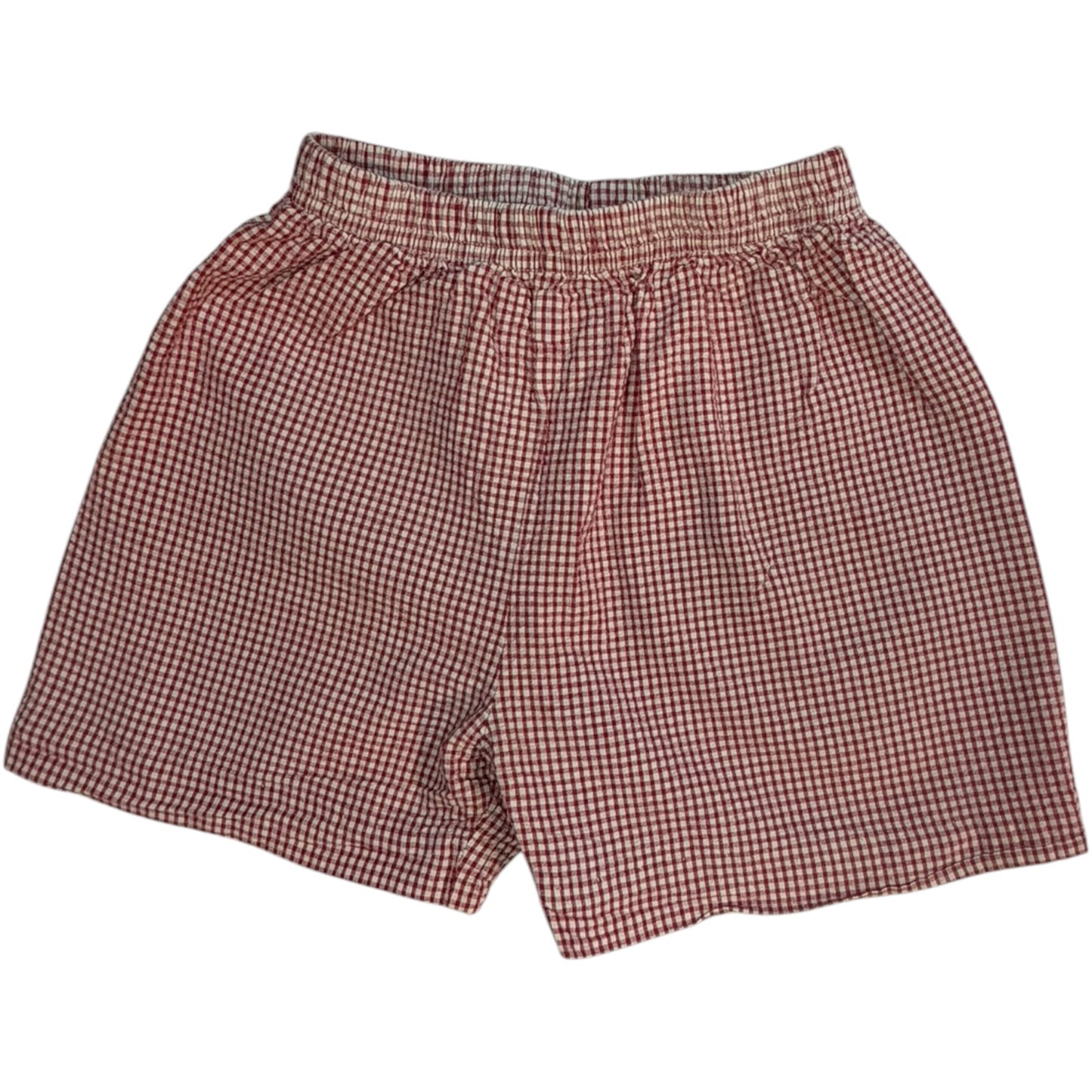 4T | Zucchini | Red Checkered Shorts | GUC