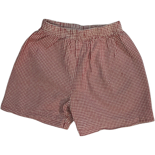 4T | Zucchini | Red Checkered Shorts | GUC