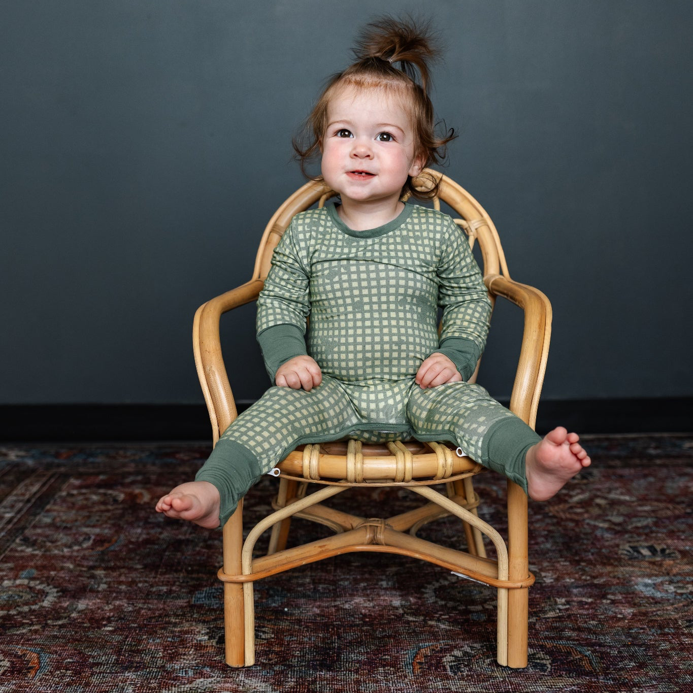 Desert Storm Plaid Zippie